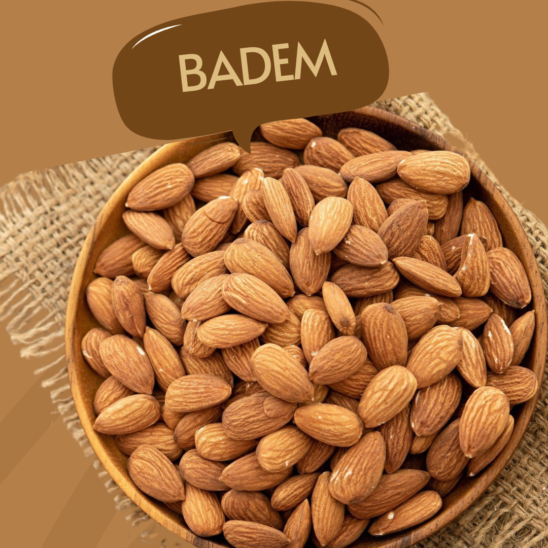 Badem (Çiğ, Kavrulmuş, Tuzlu)